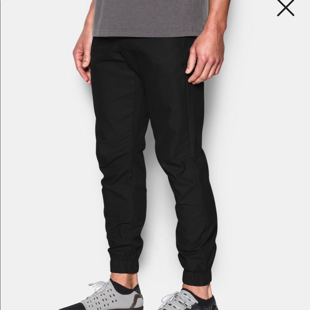 Men’s UA Performance Chino Joggers, 34/34, Black